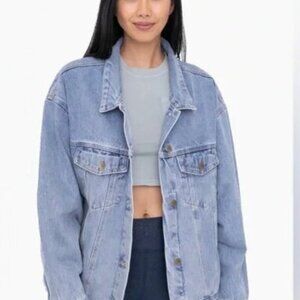 Mono B Oversized Boyfriend Jean Jacket